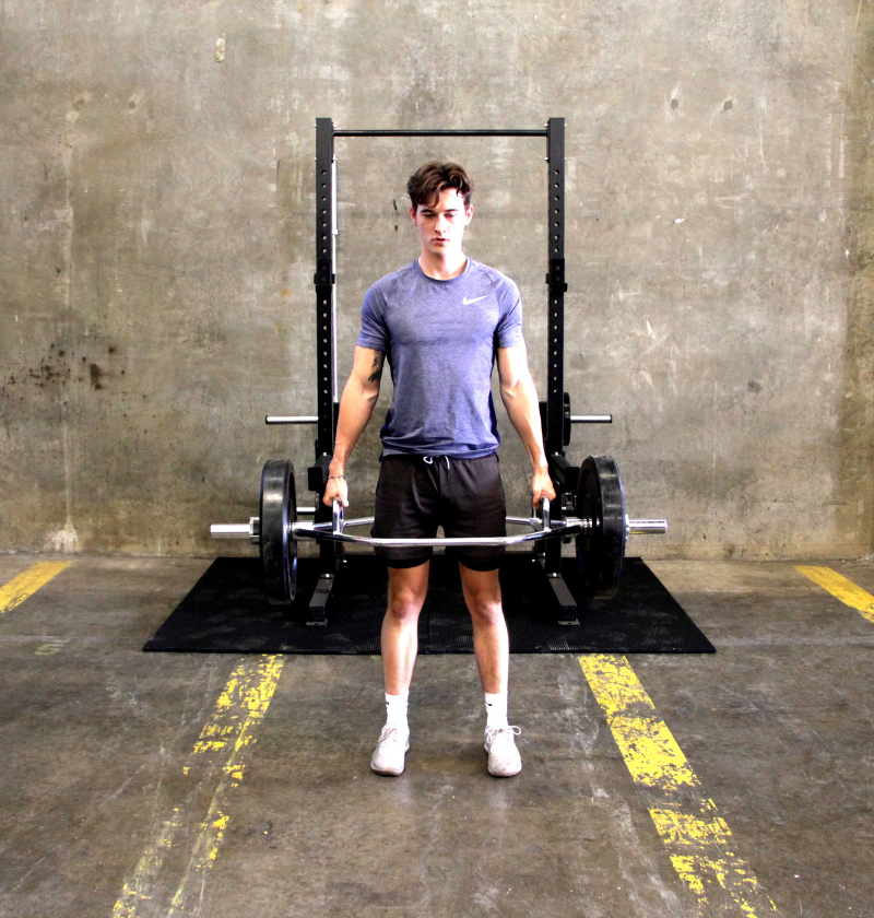 Hex Bar - Heavy Duty Olympic Weightlifting Bar for CrossFit & Powerlifting - Perfect for Home Gym & Strength Training