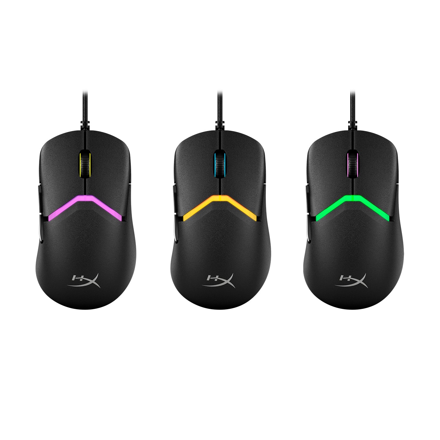 HyperX Pulsefire Saga Gaming Mouse - Wired RGB Ergonomic Mouse with 16,000 DPI for PC, Mac - Perfect for FPS, MOBA, and eSports Gaming