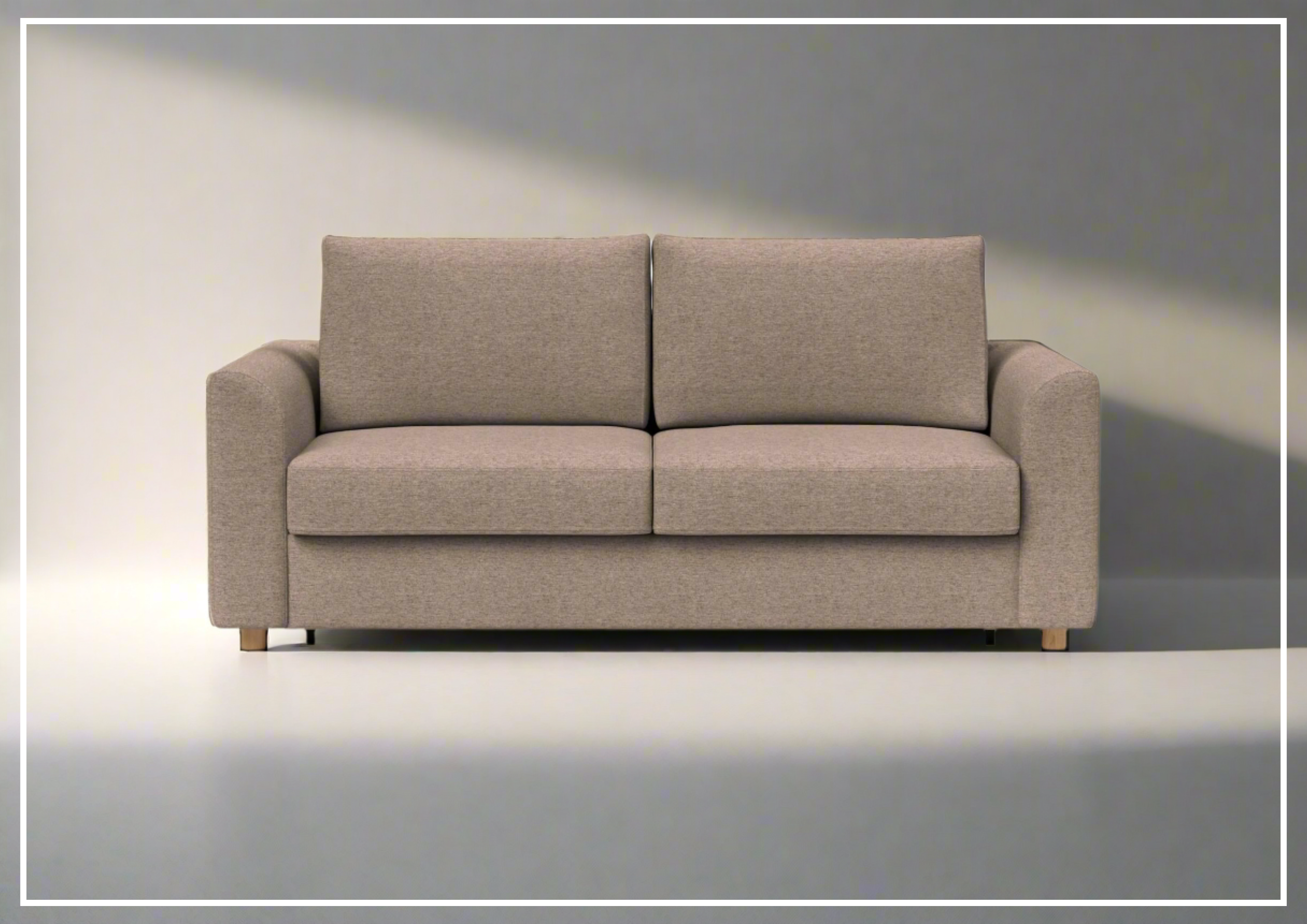 Innovation Living Neah Fabric 2-Seater Queen Size Sleeper Sofa Bed - Convertible Sofa for Small Spaces, Guest Room & Apartment Living