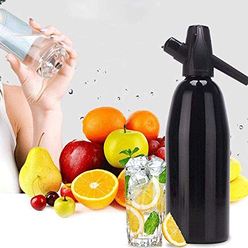 Premium Soda Siphon CO2 Dispenser - DIY Sparkling Water Maker Machine for Homemade Carbonated Drinks, Juice & Cocktails | Perfect for Parties, Home Bars & Healthy Hydration