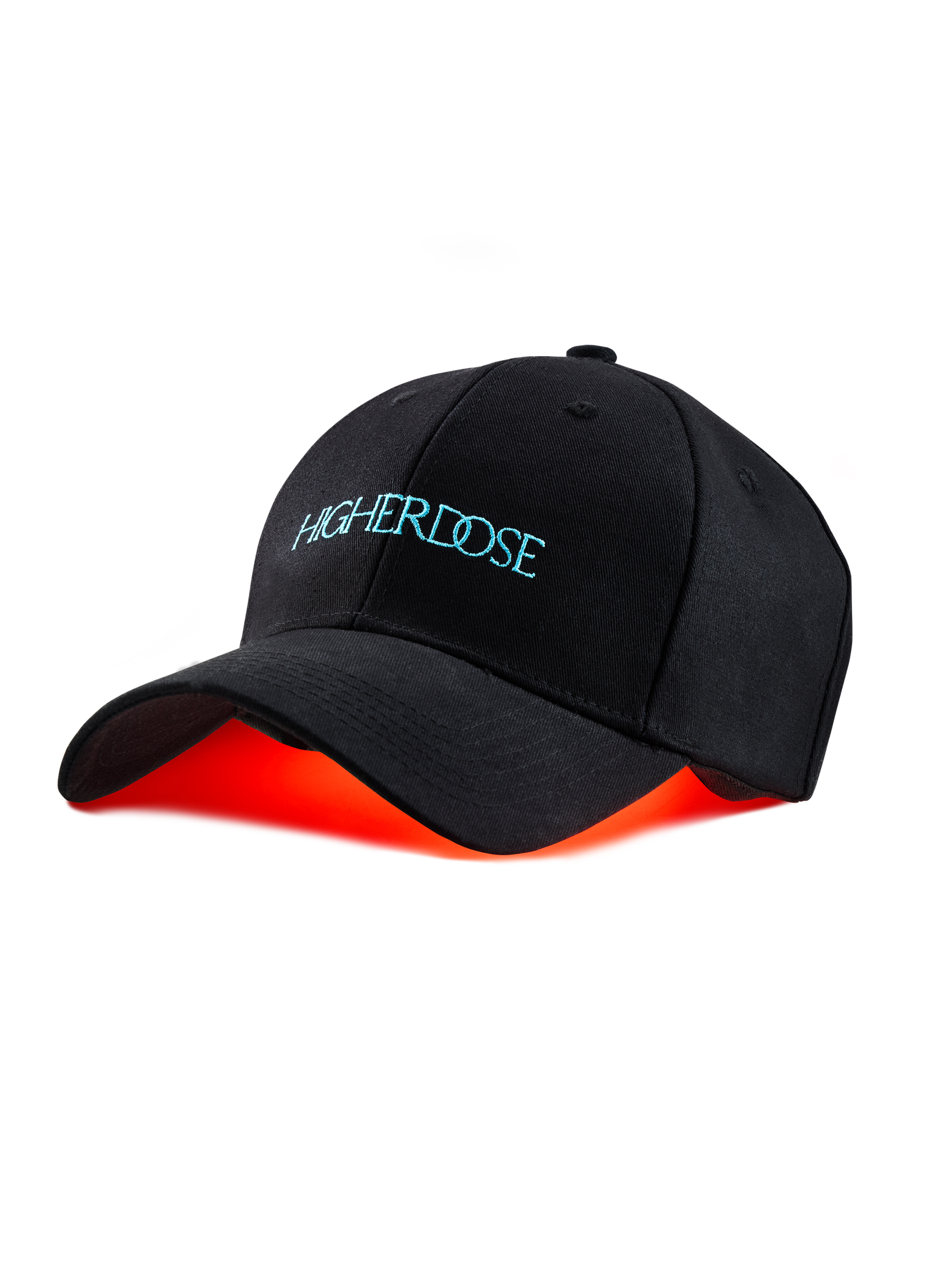 Higherdose Red Light Therapy Hat for Face & Scalp - Portable LED Light Therapy Device for Skin Rejuvenation & Hair Growth - Perfect for Home Use & Travel