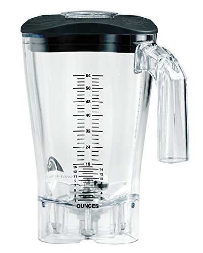 Hamilton Beach 6126-650 Medium Clear Blender Container Replacement - Perfect for Smoothies, Shakes & Food Prep