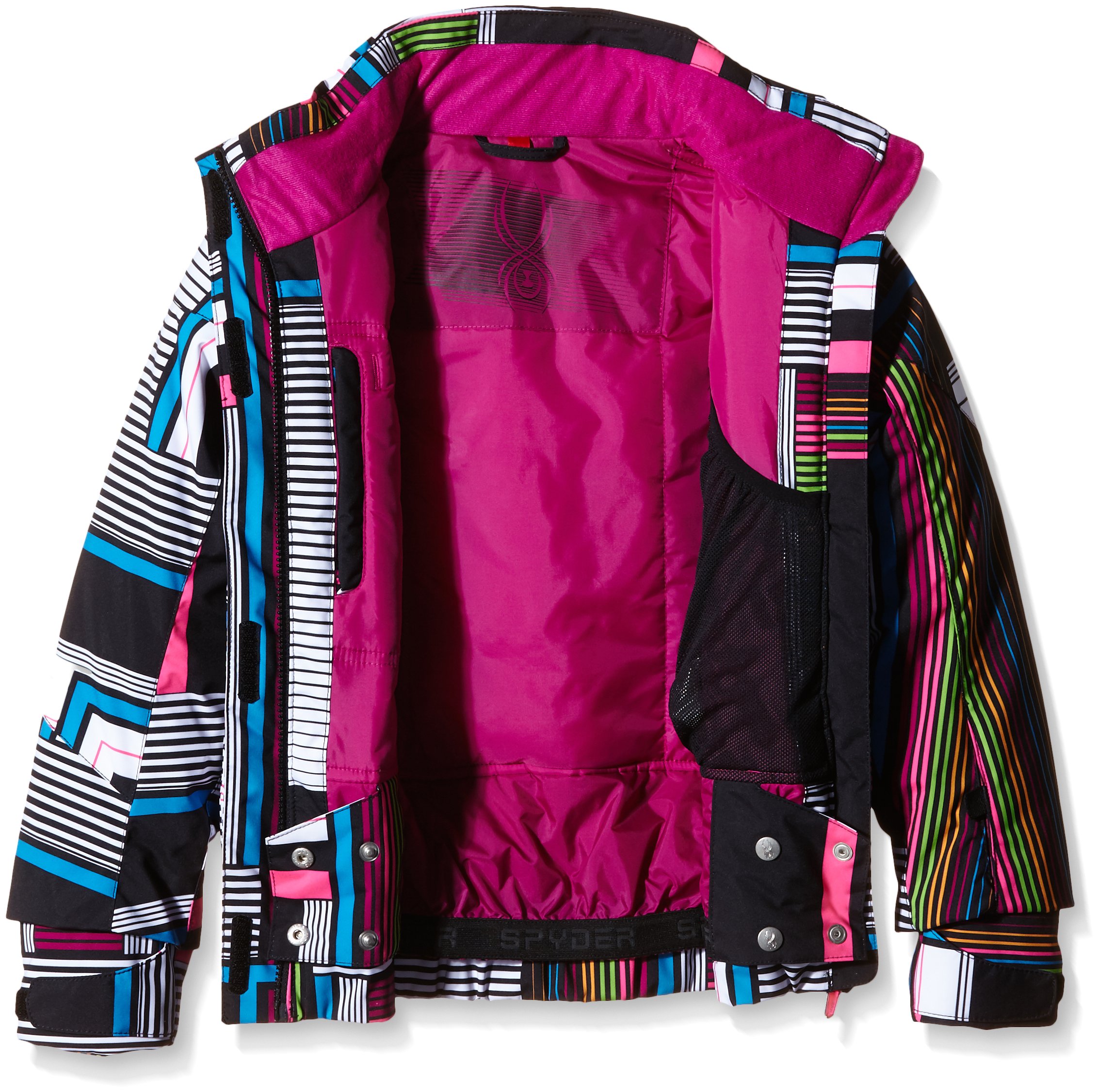 Spyder Girls Lola Jacket - Waterproof Winter Coat for Kids, Insulated Snow Jacket with Hood - Perfect for Skiing, Snowboarding & Outdoor Winter Activities