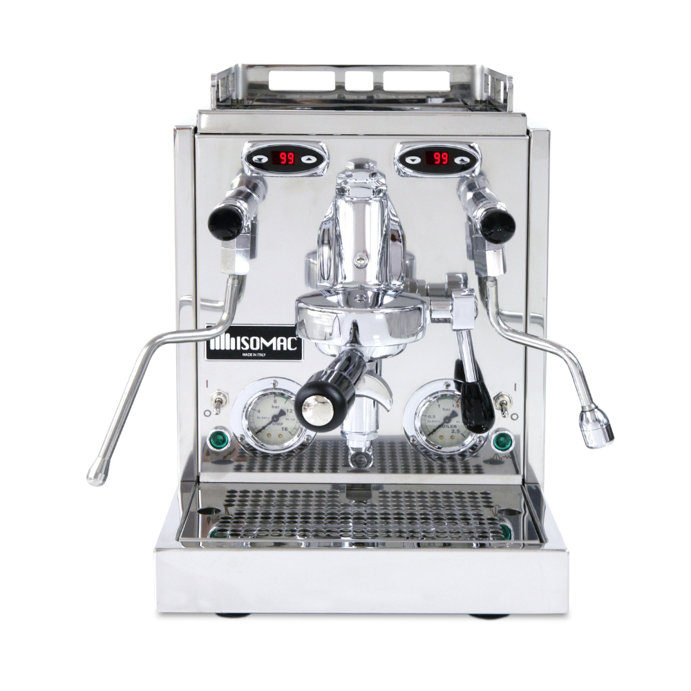Isomac Professional 2 Boiler PID Espresso Machine - Commercial Grade Coffee Maker for Cafes & Restaurants - Perfect for Baristas & Coffee Shops