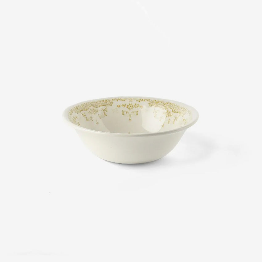 Bitossi Home Rose Bowl - Handmade Ceramic Decorative Bowl for Dining Table, Kitchen, or Living Room Centerpiece - Perfect for Serving, Decor, and Gift Giving