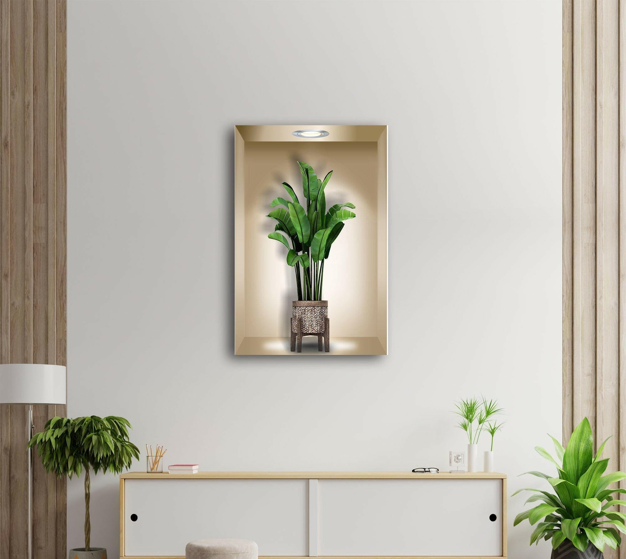 3D Floral Glass Wall Art - Elegant Handmade Home Decor for Living Room, Bedroom & Office - Perfect for Modern Interior Design & Gift Giving