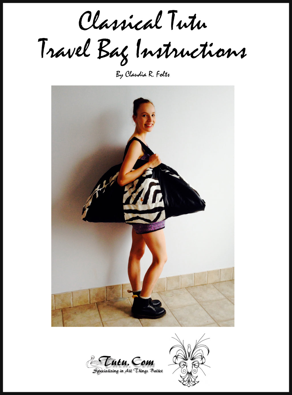 DIY Tutu Bag Sewing Pattern - Step-by-Step Guide for Beginners | Perfect for Dance Classes, Costumes & Gift Making
