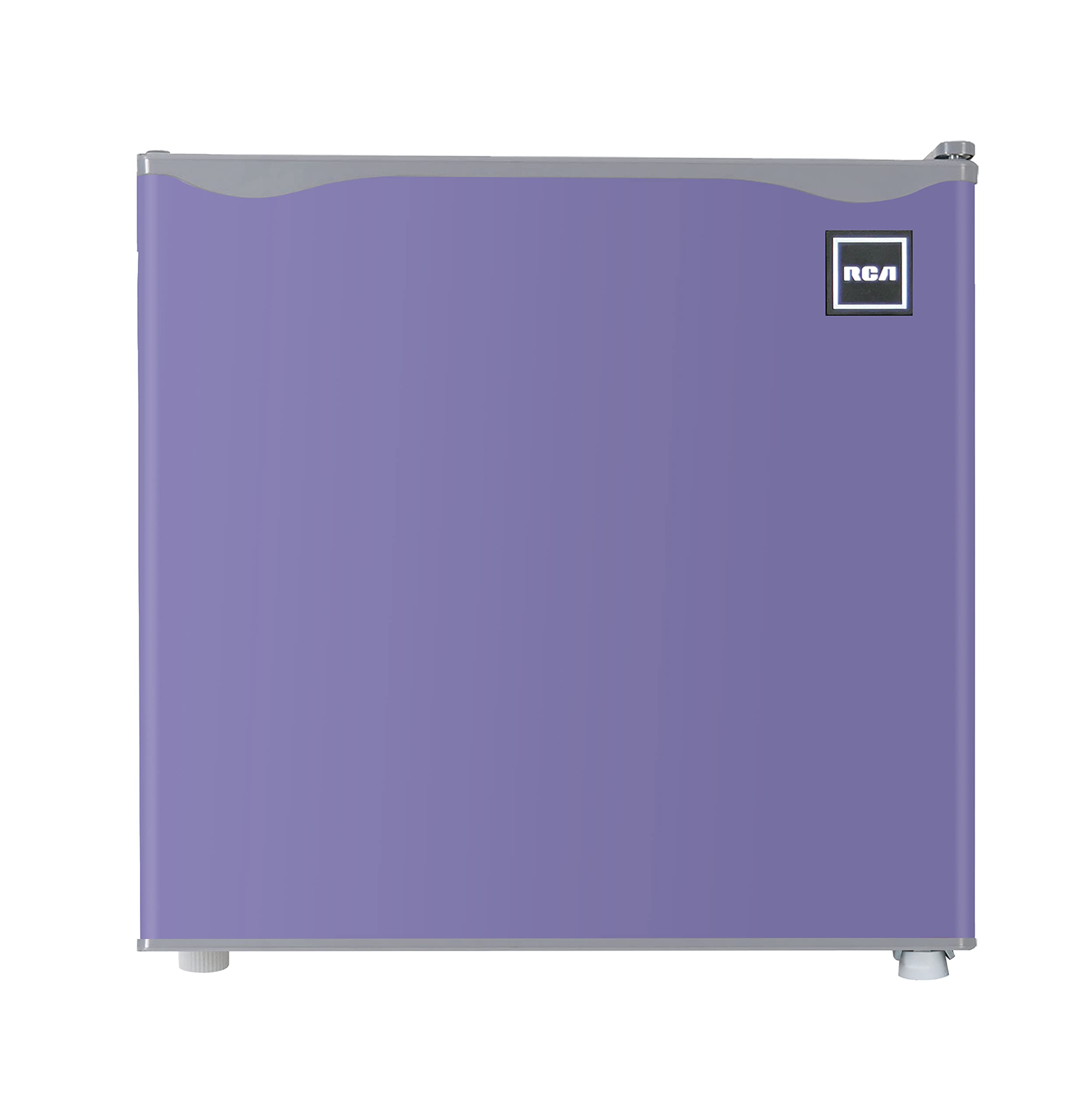RCA RFR160 1.6 Cubic Feet Compact Mini Refrigerator - Purple, Energy Efficient for Skincare, Cosmetics, Food & Medication Storage - Perfect for Dorm, Bedroom, Office & Beauty Salon