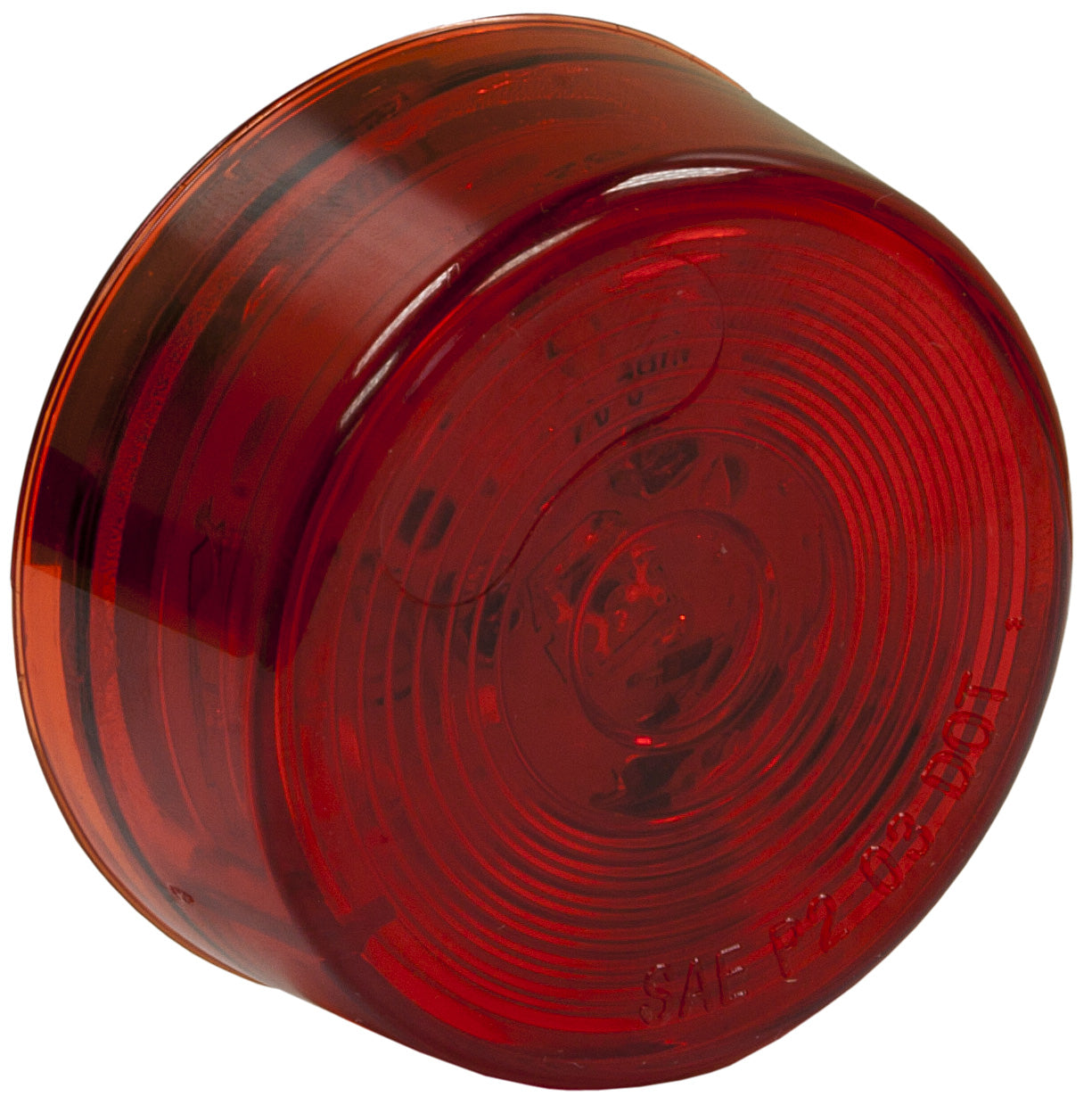 2 Pack Round LED Marker Lights - Red, Waterproof & Durable for Trucks, Trailers, Boats - Bulk Discount Available | Perfect for Vehicle Safety & Night Visibility
