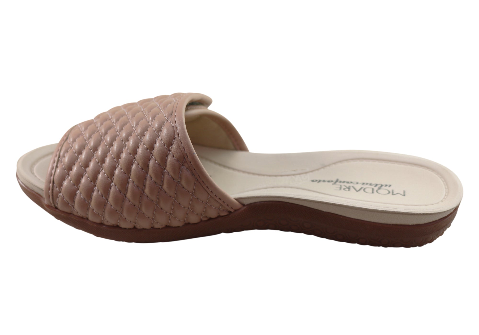 Modare Ultra Comfort Jacinda Women's Adjustable Slide Sandals - Lightweight & Cushioned for Walking, Beach, Pool & Home Use