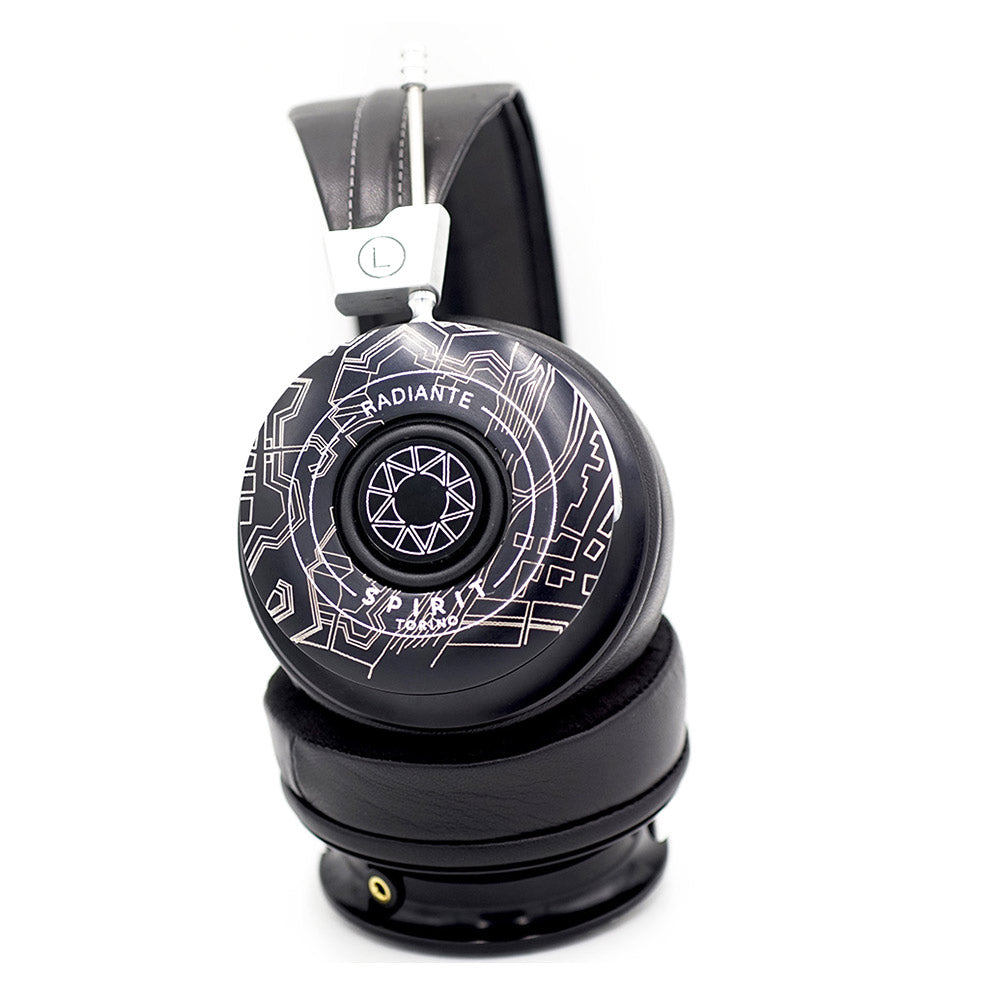 Spirit Torino Radiante Closed Back Headphones - Premium Audiophile Over-Ear Headset (Open Box) for Home Studio, Gaming & Music Listening