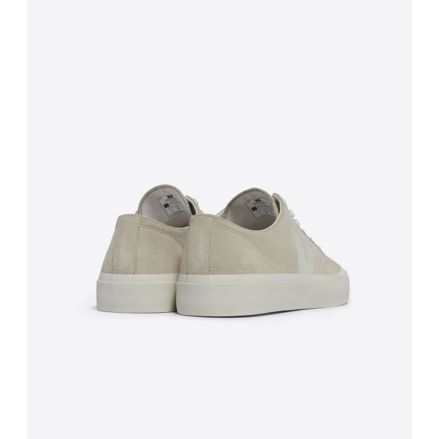 Veja Wata II Low Suede Sneakers for Women - Almond Pierre | Vegan Eco-Friendly Shoes for Casual Wear & Everyday Comfort
