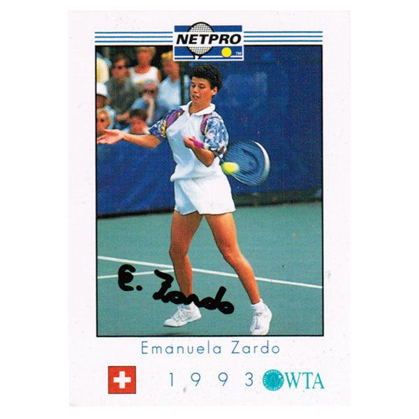 Emanuela Zardo Hand Signed NETPRO Women's Card - Elegant Greeting Card for Birthday, Thank You, Anniversary & Special Occasions - Perfect Gift for Her