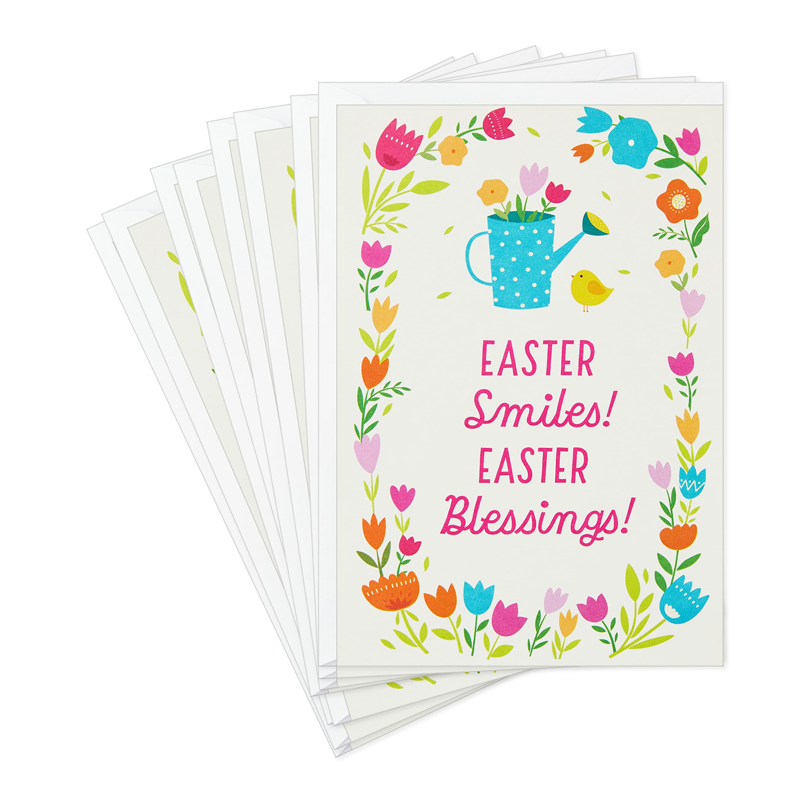 Religious Easter Cards by DaySpring - Pack of 8 Inspirational Greeting Cards with Envelopes for Easter Celebrations, Church Events & Family Gatherings