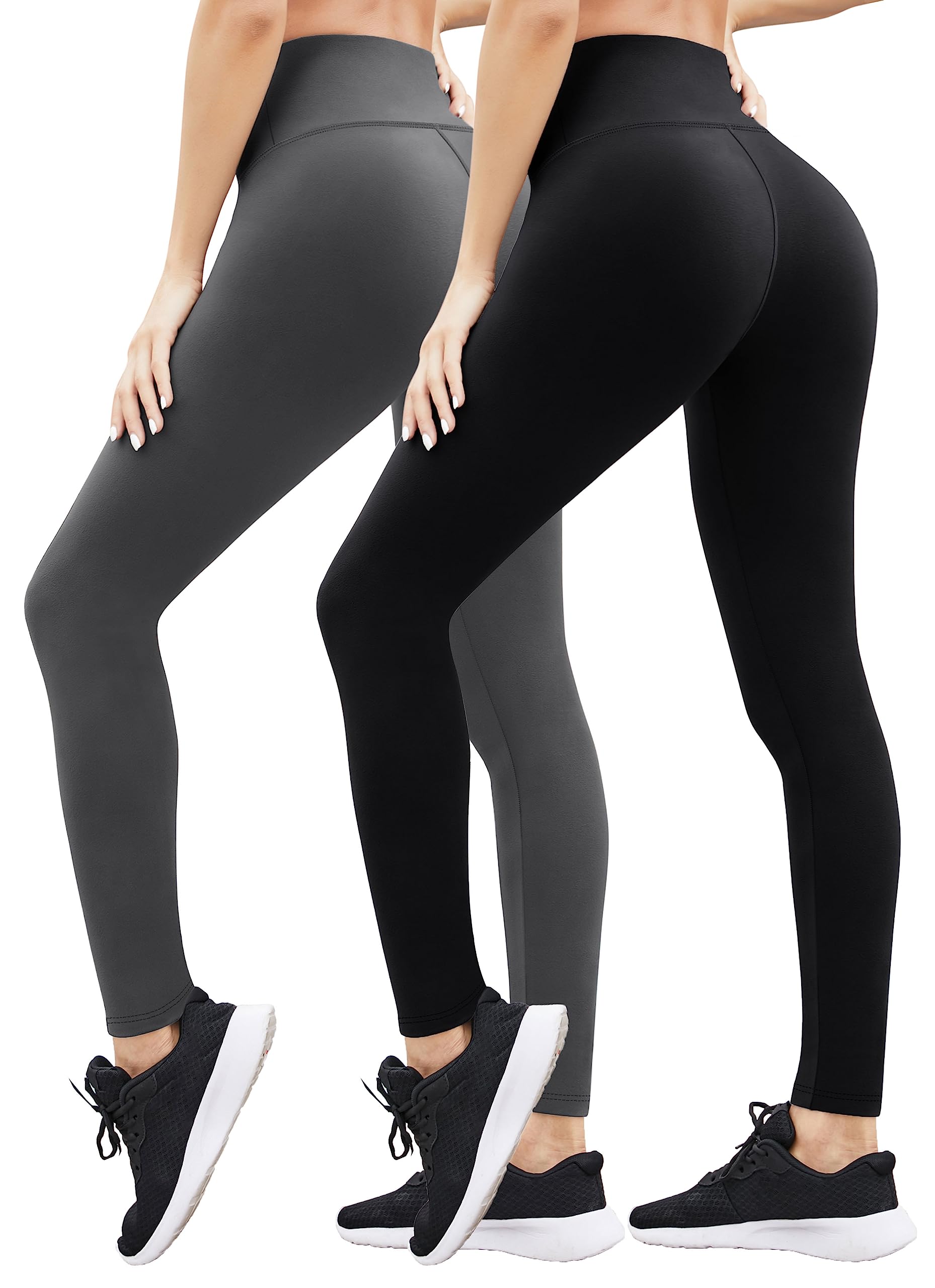Healthyoga High Waisted Yoga Pants for Women - Tummy Control Workout Leggings | Perfect for Yoga, Gym, Running & Everyday Wear