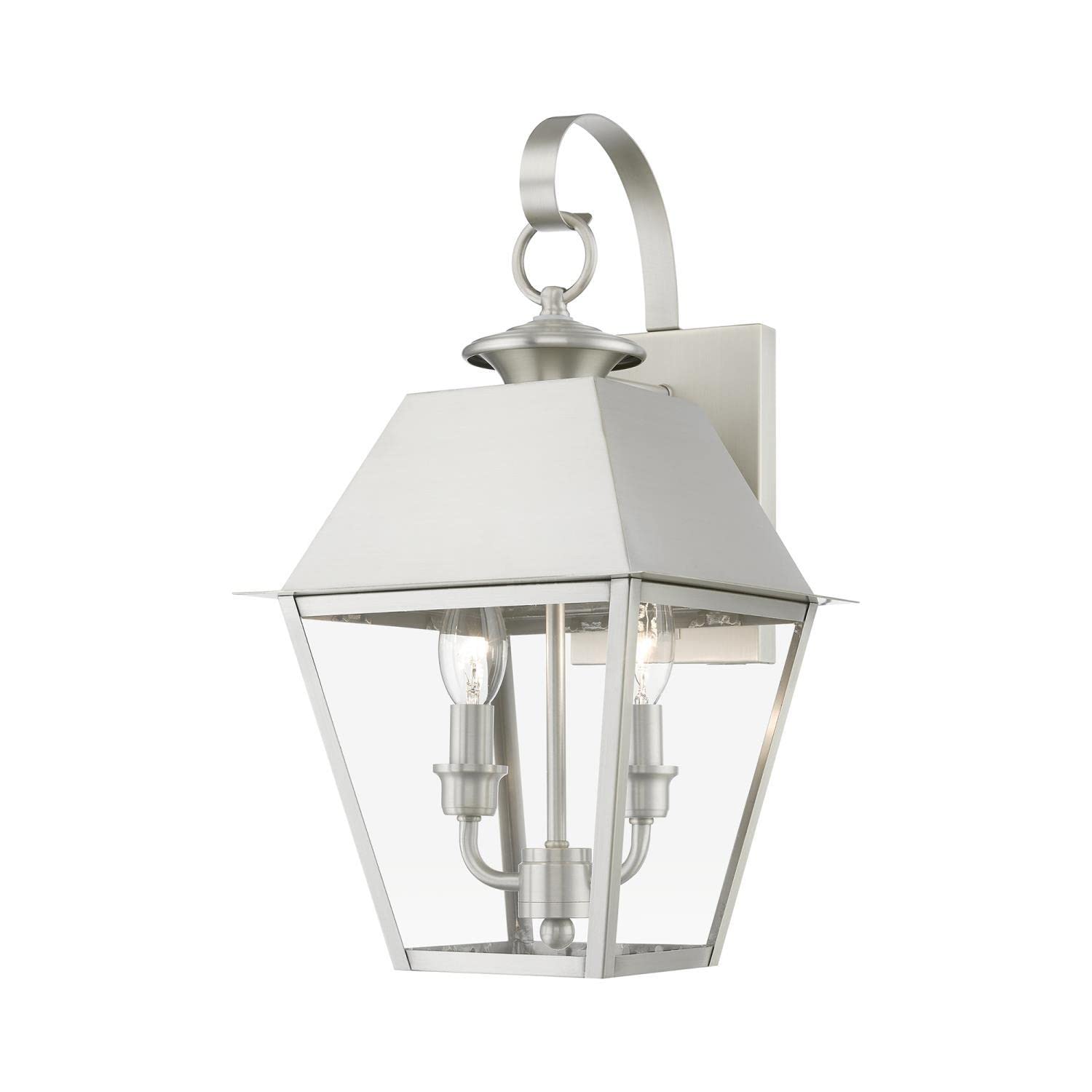 Livex Lighting Wentworth - 2 Light Classic Outdoor Wall Lantern, 16.5