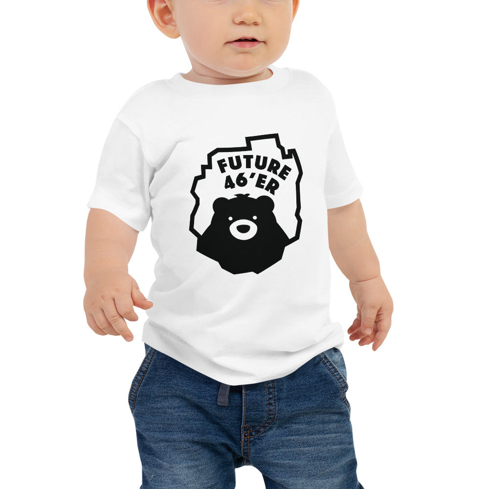 Future 46er Baby T-Shirt - Adorable Infant Climbing Enthusiast Outfit for Hiking Families & Outdoor Adventures