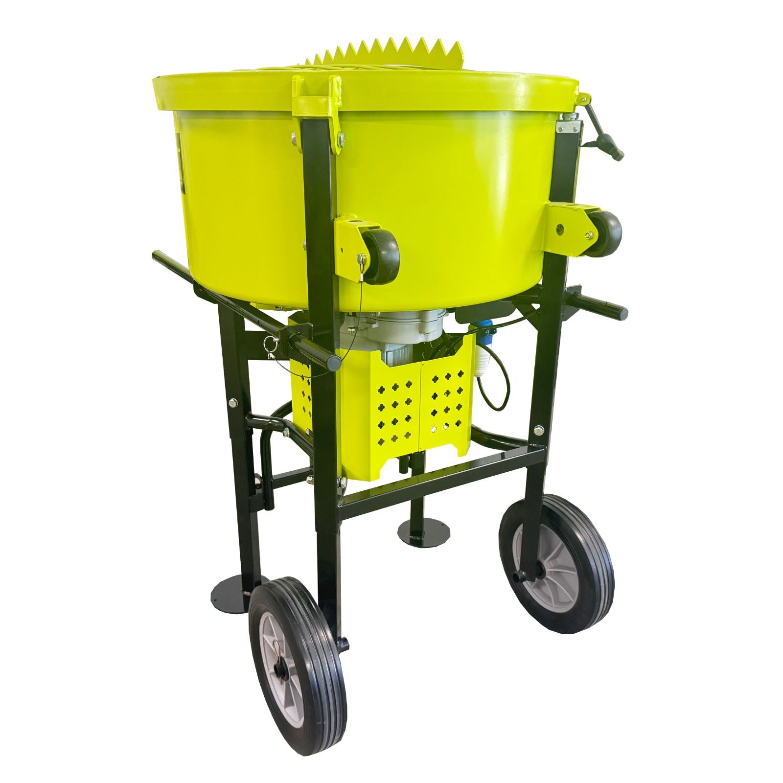Forestwest 120L Commercial Mortar Mixer 2000W Heavy Duty Cement Mixer with Maintenance Free Gearbox - Perfect for Construction Sites, Concrete Work, and DIY Home Projects (Model BM678)
