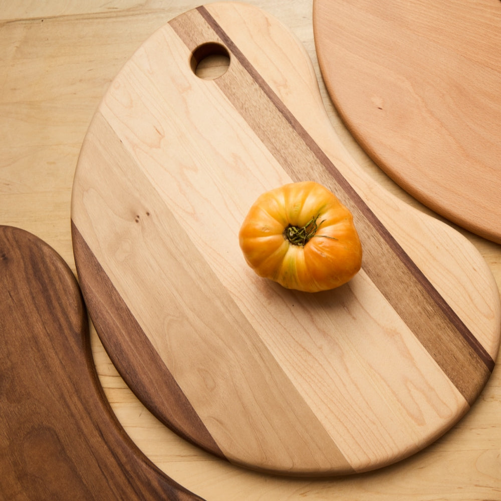 Eco-Friendly Zero Waste Bamboo Cutting Boards for Kitchen - Perfect for Meal Prep, Chopping Vegetables & Serving Charcuterie