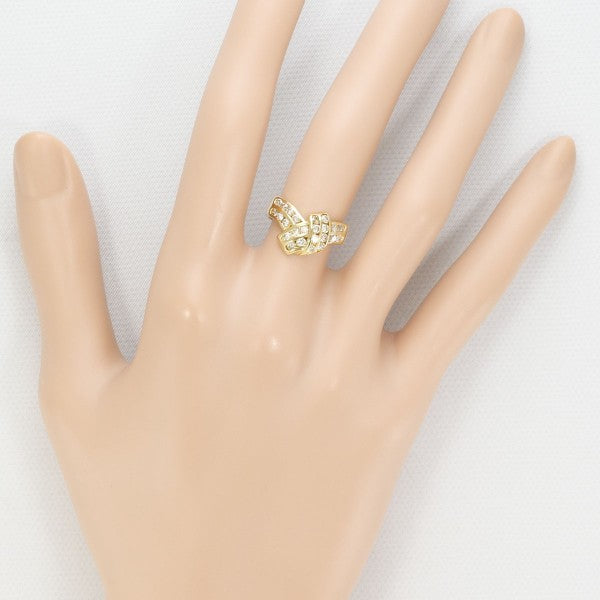 18K Yellow Gold Diamond Ring for Women - Elegant Solitaire Engagement Wedding Band - Perfect for Proposals, Anniversaries & Special Occasions