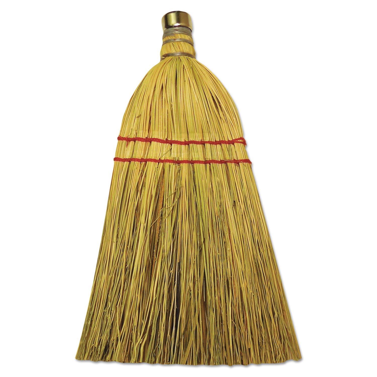 UNISAN Mixed Fiber Whisk Broom UNS 951WY - Durable Cleaning Brush for Floors, Carpets & Outdoor Use - Perfect for Home, Garage & Patio Cleaning
