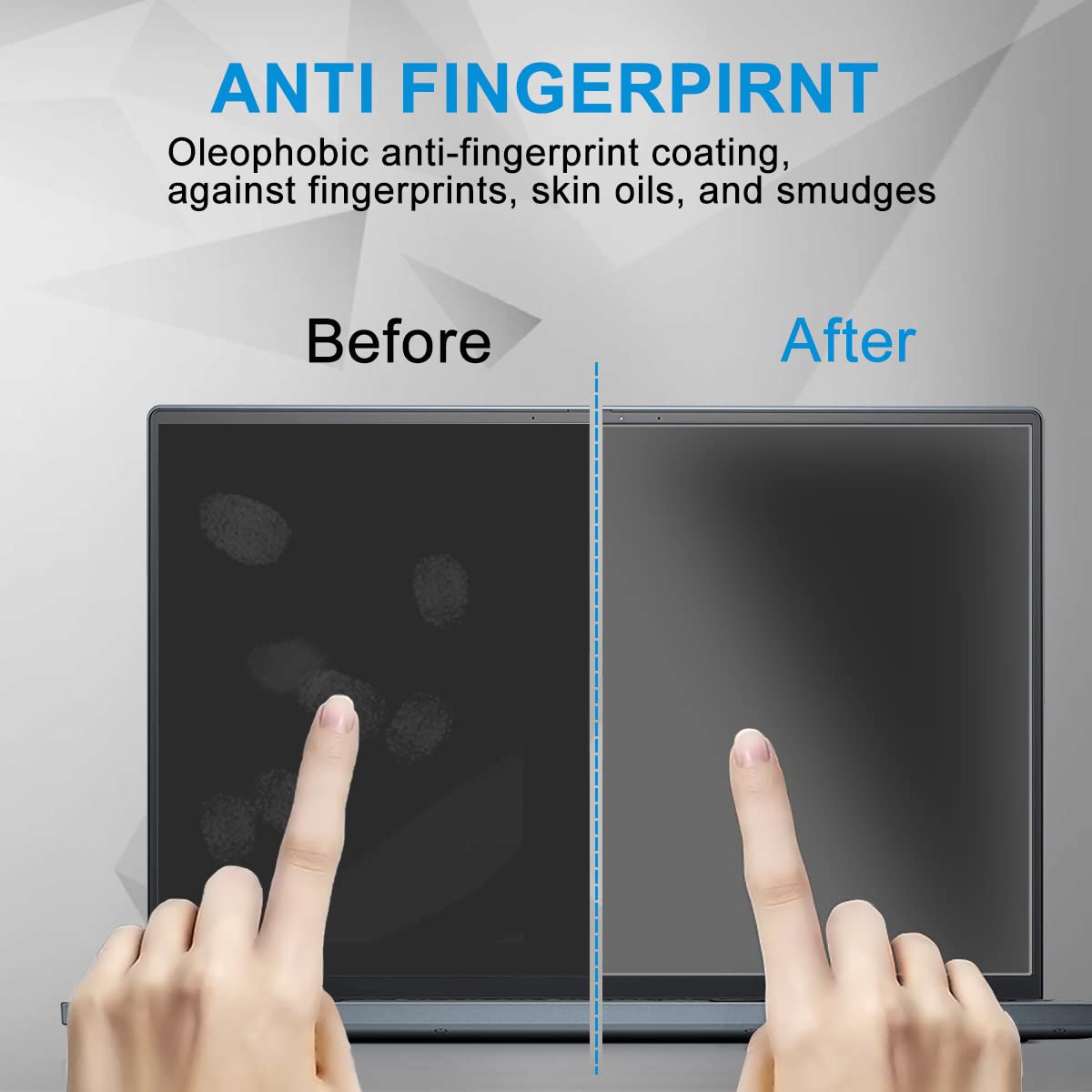 (2 Pack) Anti Glare Matte Screen Protector for HP 17.3