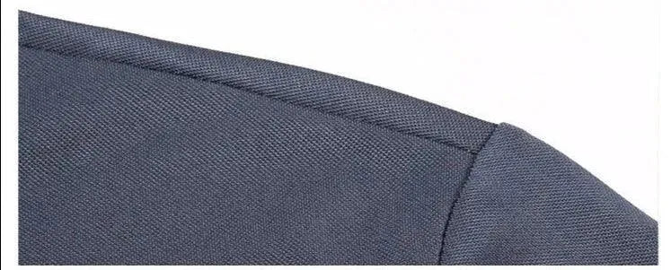 Men's Striped Collar Polo Shirt - Casual Short Sleeve Button Down Shirt for Business, Golf & Summer Outfits
