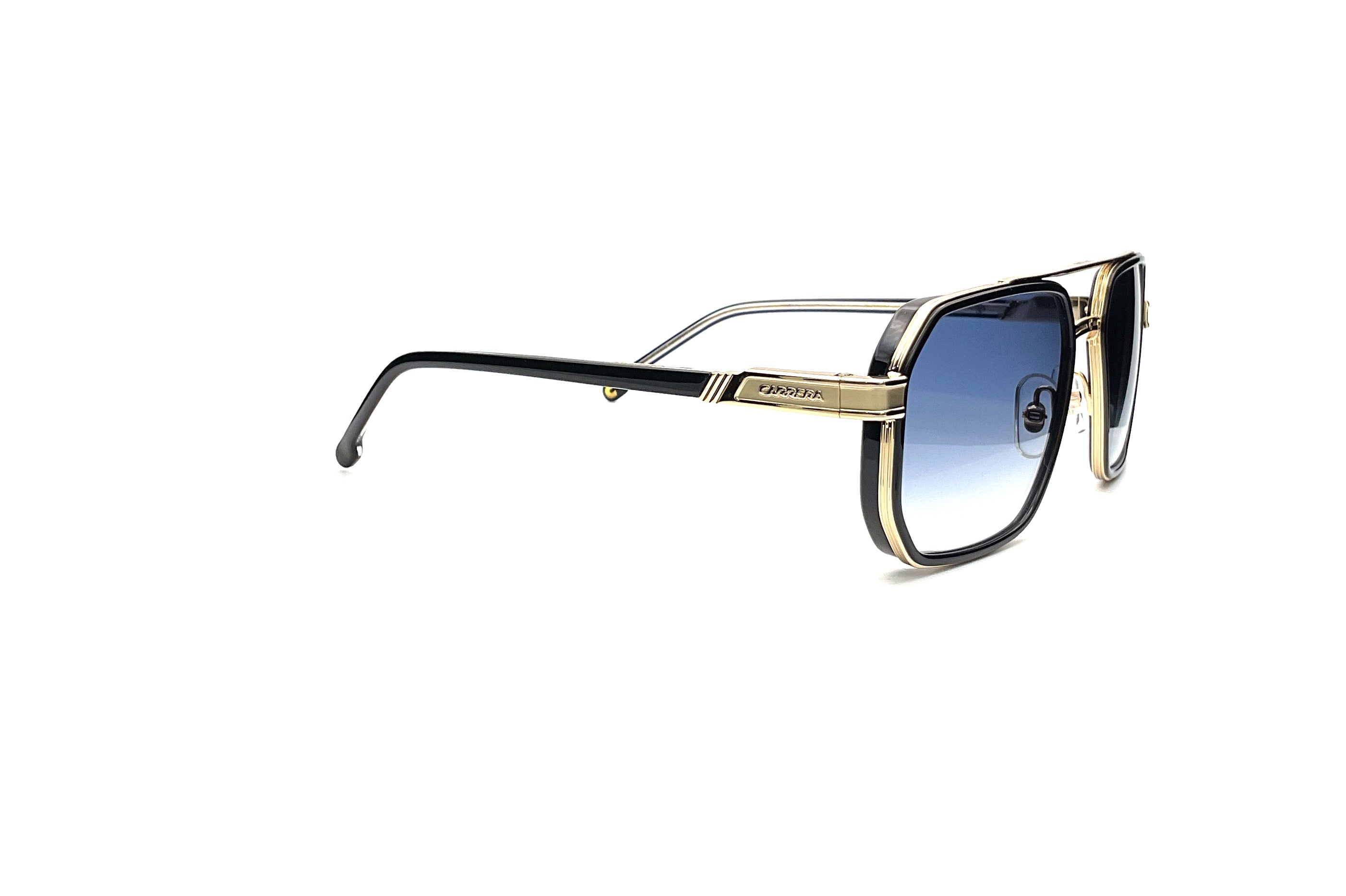 Carrera 1069/S Black Gold Sunglasses - Polarized UV Protection for Men & Women - Perfect for Driving, Running, and Outdoor Activities