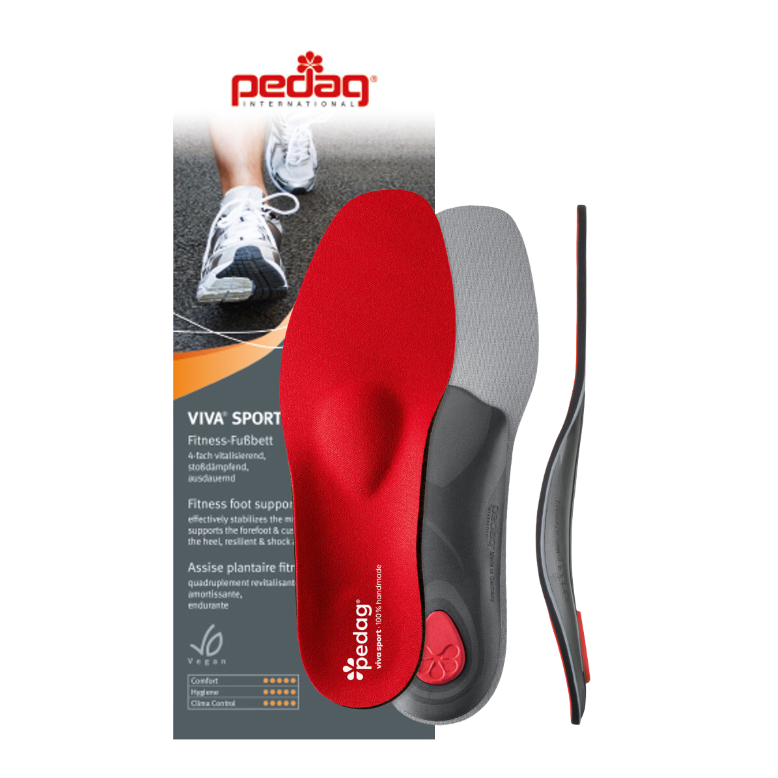 PedAg Viva Sport - Premium Sports Shoes for Running, Training & Gym Workouts | Lightweight & Comfortable Athletic Footwear for Men & Women | Ideal for Jogging, CrossFit & Outdoor Activities