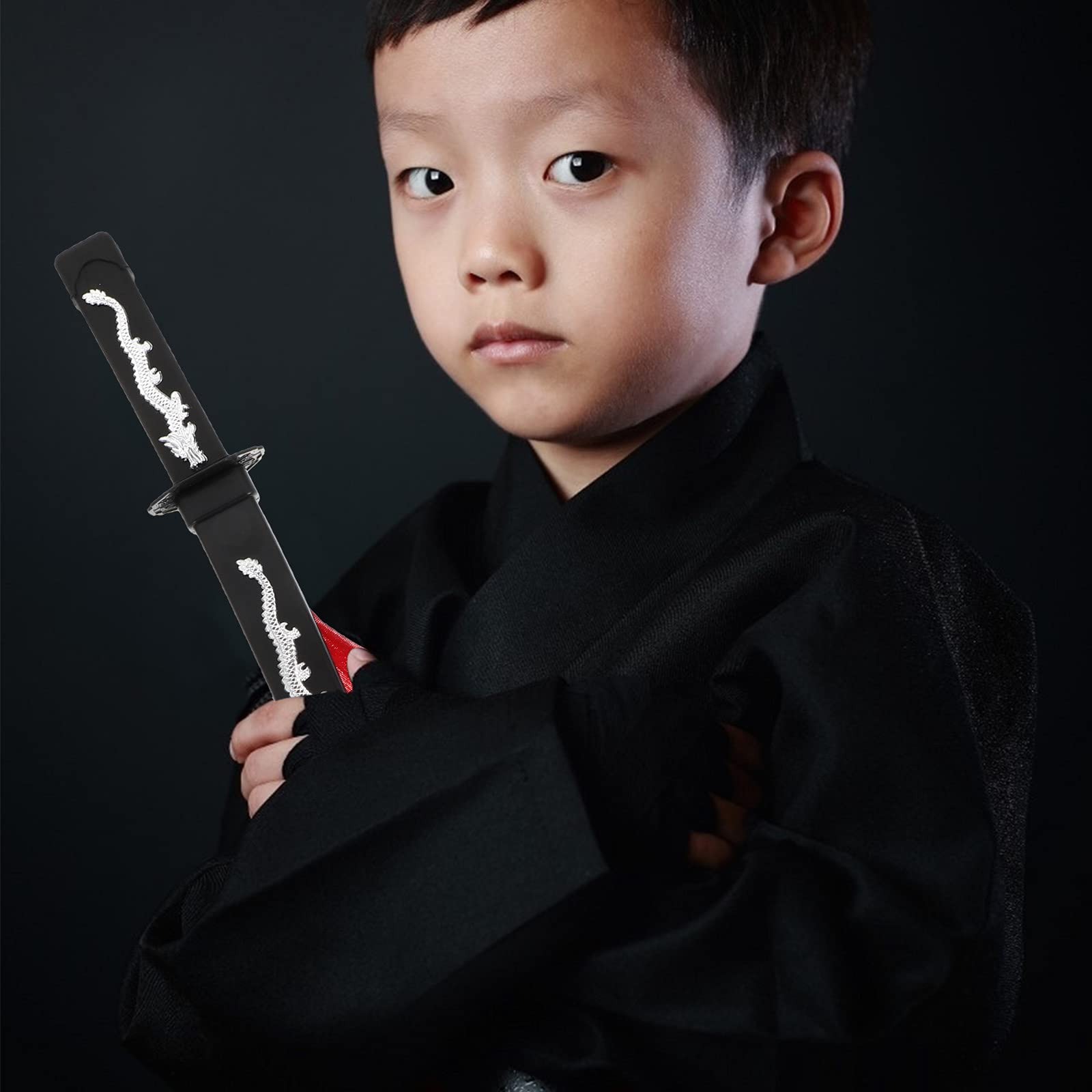 SOIMISS Halloween Samurai Sword Toy - Japanese Katana Replica for Cosplay, Costume Accessory & Party Decor - Perfect for Halloween, Anime Conventions & Themed Events
