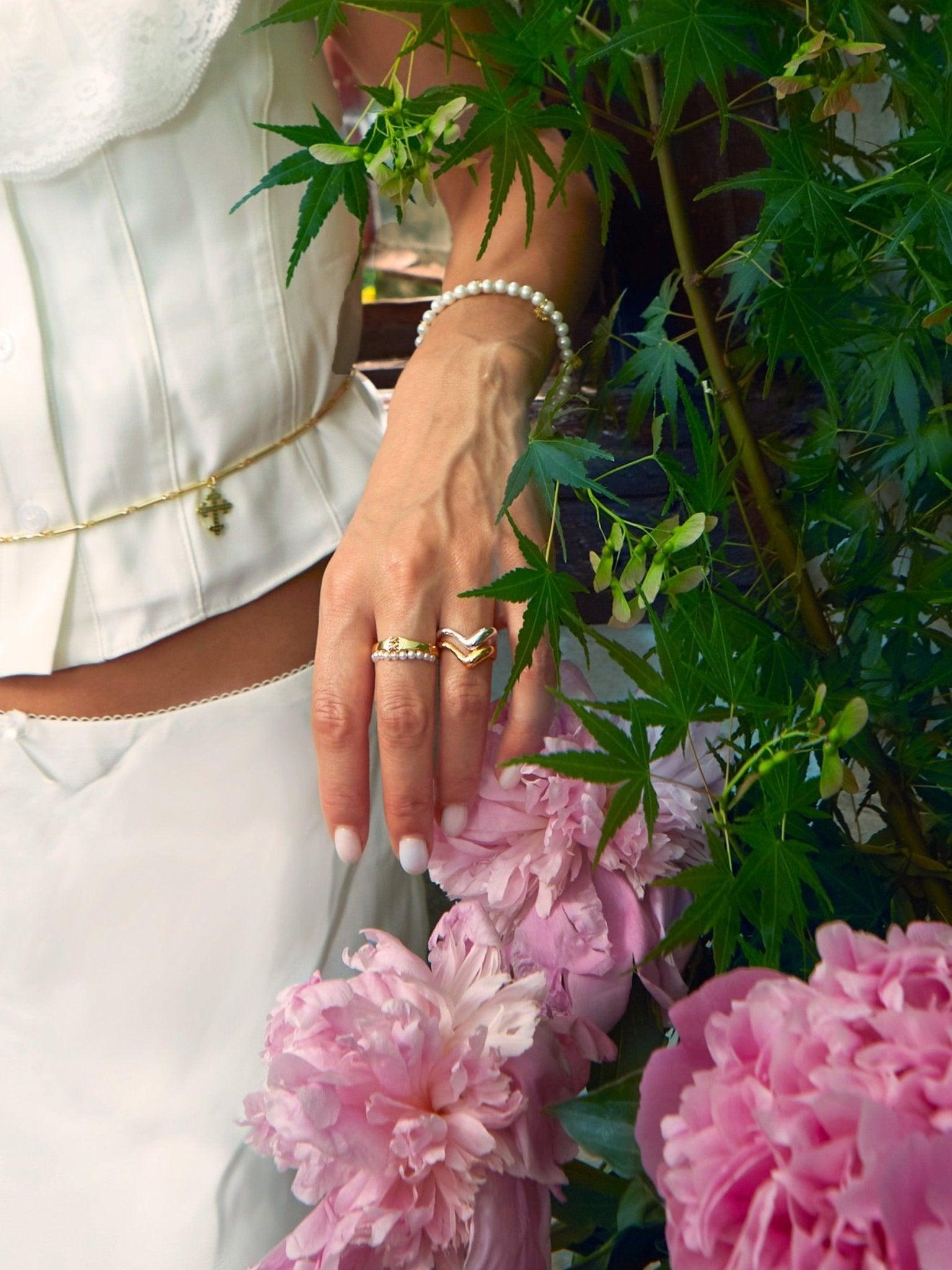 Elegant Gold Ballerina Ring for Women - Perfect for Weddings, Parties & Everyday Wear | Dainty & Stylish Jewelry Gift