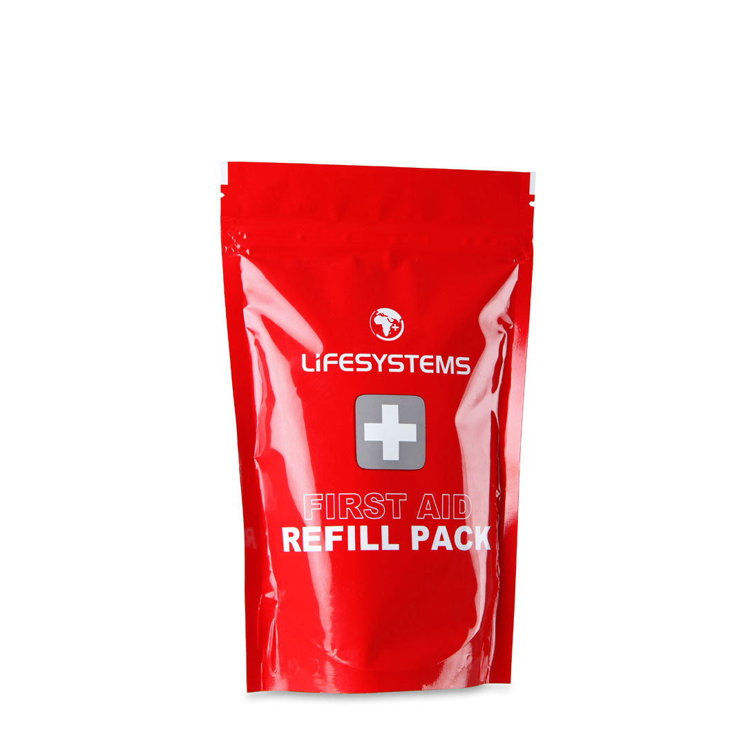 Lifesystems Bandages Refill Pack - 100 Count Waterproof Adhesive Bandages for First Aid, Cuts & Scrapes - Ideal for Home, Office, Travel & Outdoor Emergency Kits
