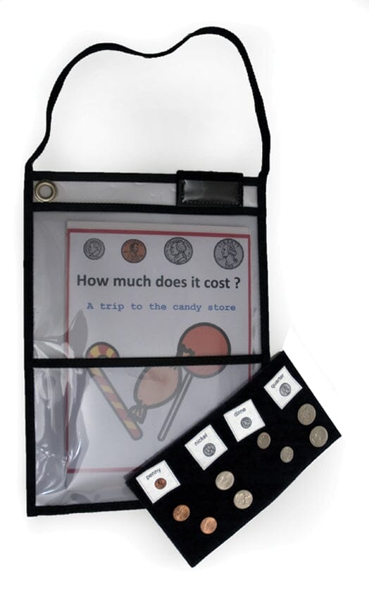 Educational Literacy & Activity Storage Bags with Display Strip - Perfect for Classroom Organization, Homeschool Supplies & Teacher Resources