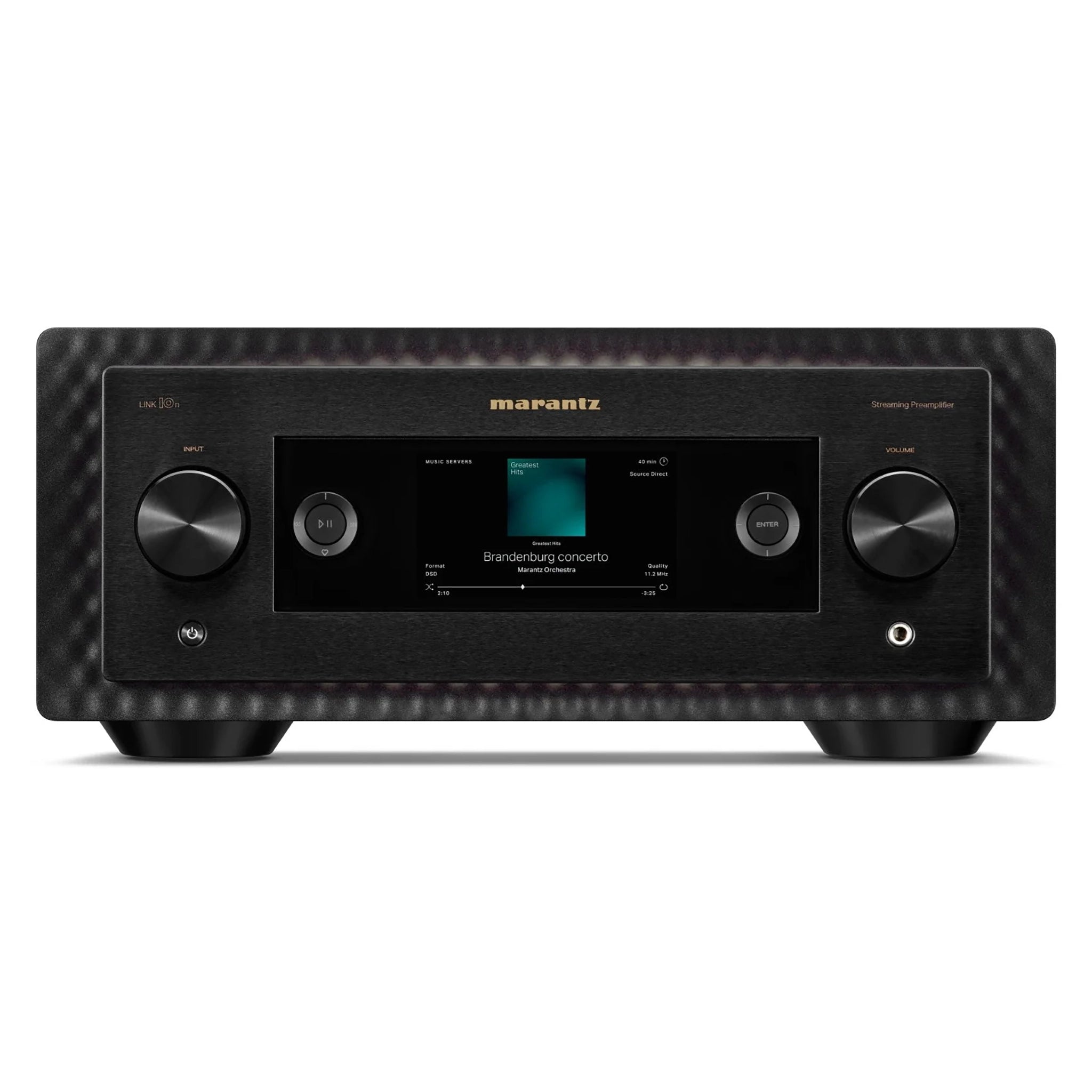 Marantz LINK 10n High-End Network Audio Player & Preamplifier - Wireless Streaming for Home Theater & Hi-Fi Systems - Perfect for Audiophiles & Music Enthusiasts