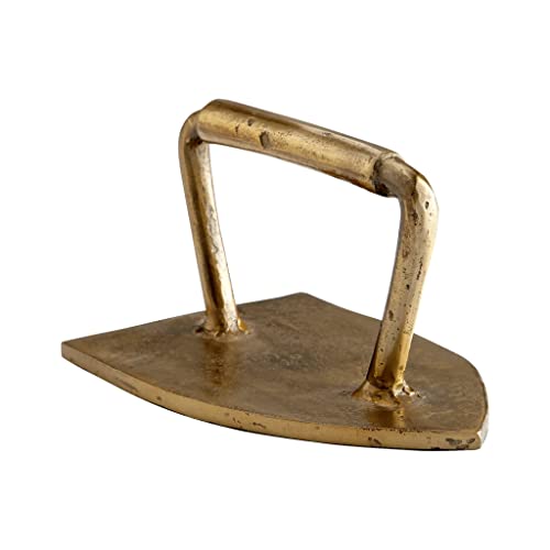 Handcrafted Iron Token Sculpture - 4.25 Inches Tall x 7.25 Inches Wide - Unique Home Decor & Collectible Gift for Art Lovers | Perfect for Bookshelf Display, Office Decor, or Meditation Space