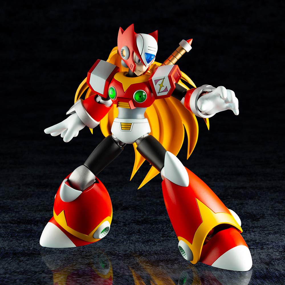 Kotobukiya MEGA Man X - Zero Action Figure Model Kit | Buildable Collectible Toy for Anime & Gaming Fans | Perfect for Display, Cosplay, and Gift Giving