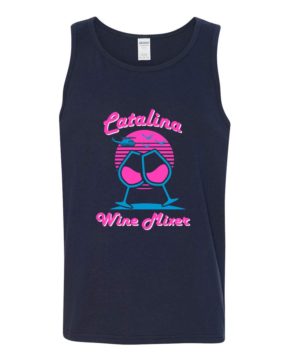 Funny Boats and Hoes Graphic Tank Top for Men - Pop Culture Humor T-Shirt - Perfect for Beach, Parties & Casual Wear