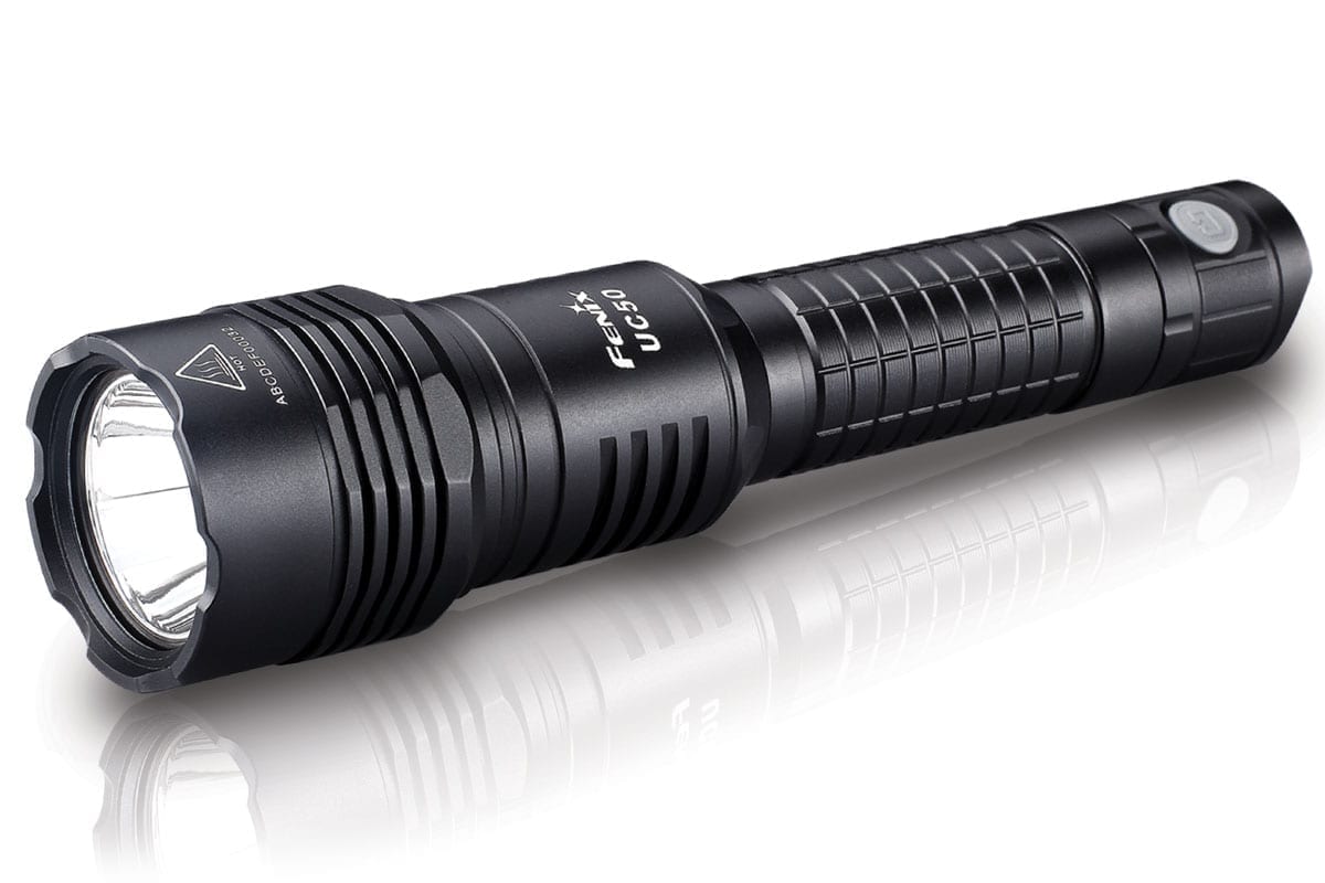 UC50 Fenix Flashlight - High-Powered Rechargeable LED Flashlight for Camping, Hiking, Emergency & Outdoor Adventures (Discontinued Model)