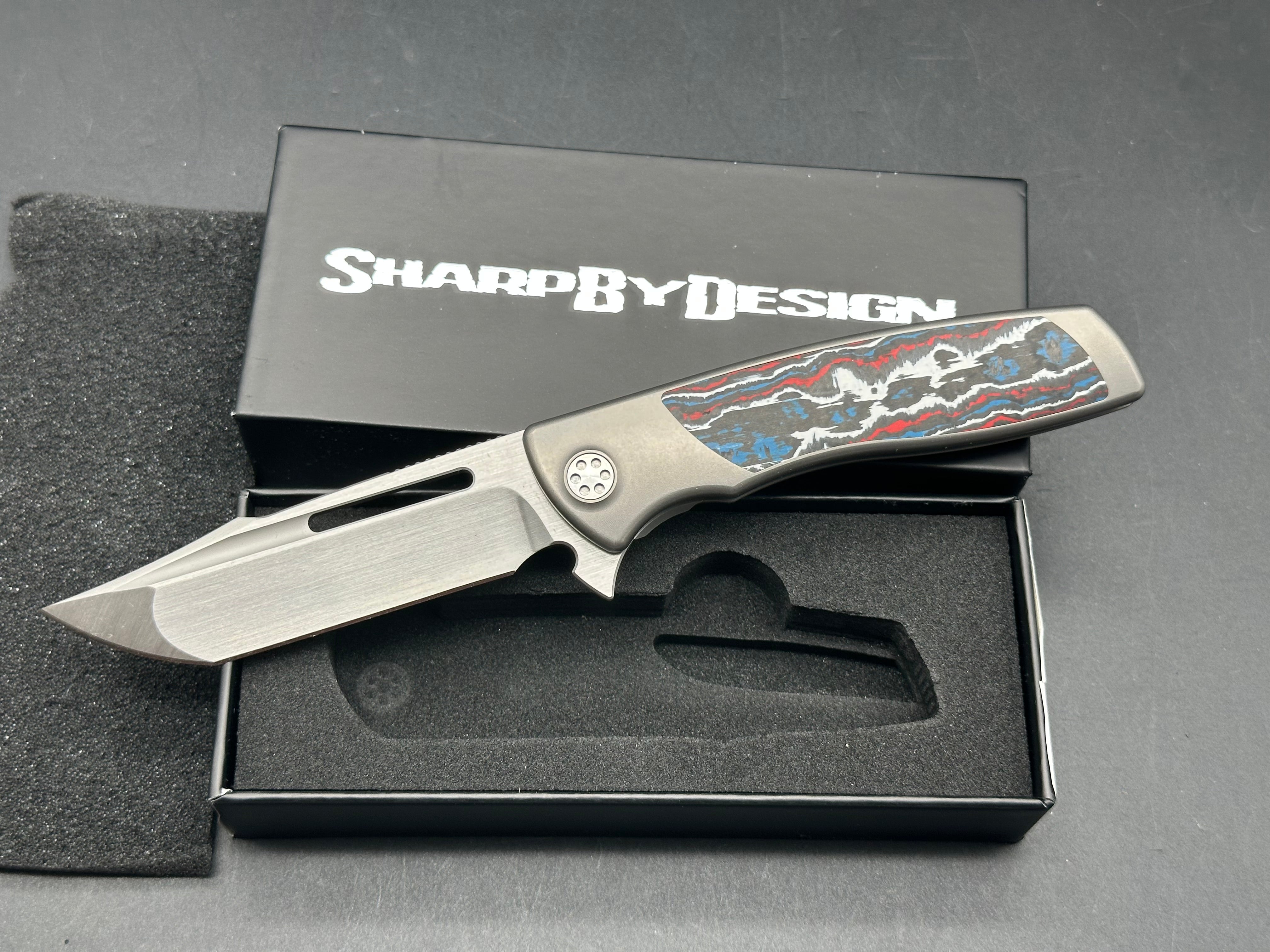 Sharp By Design Mini Evo Flipper Knife - 3.25