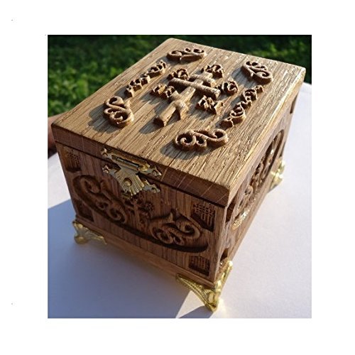 Unique Traditional Orthodox Baptism Set - Christening Gift Box #07 for Baby Baptism, Godparent Gifts & Religious Ceremonies