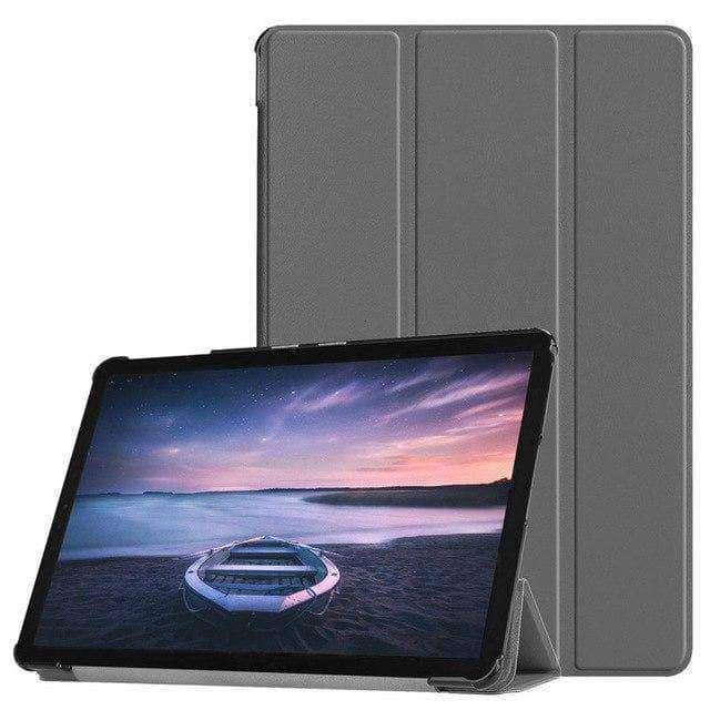 Premium Leather Look Magnetic Cover for Samsung Galaxy Tab S4 10.5 - Slim Protective Case with Auto Wake/Sleep | Perfect for Work, Travel & Home Use