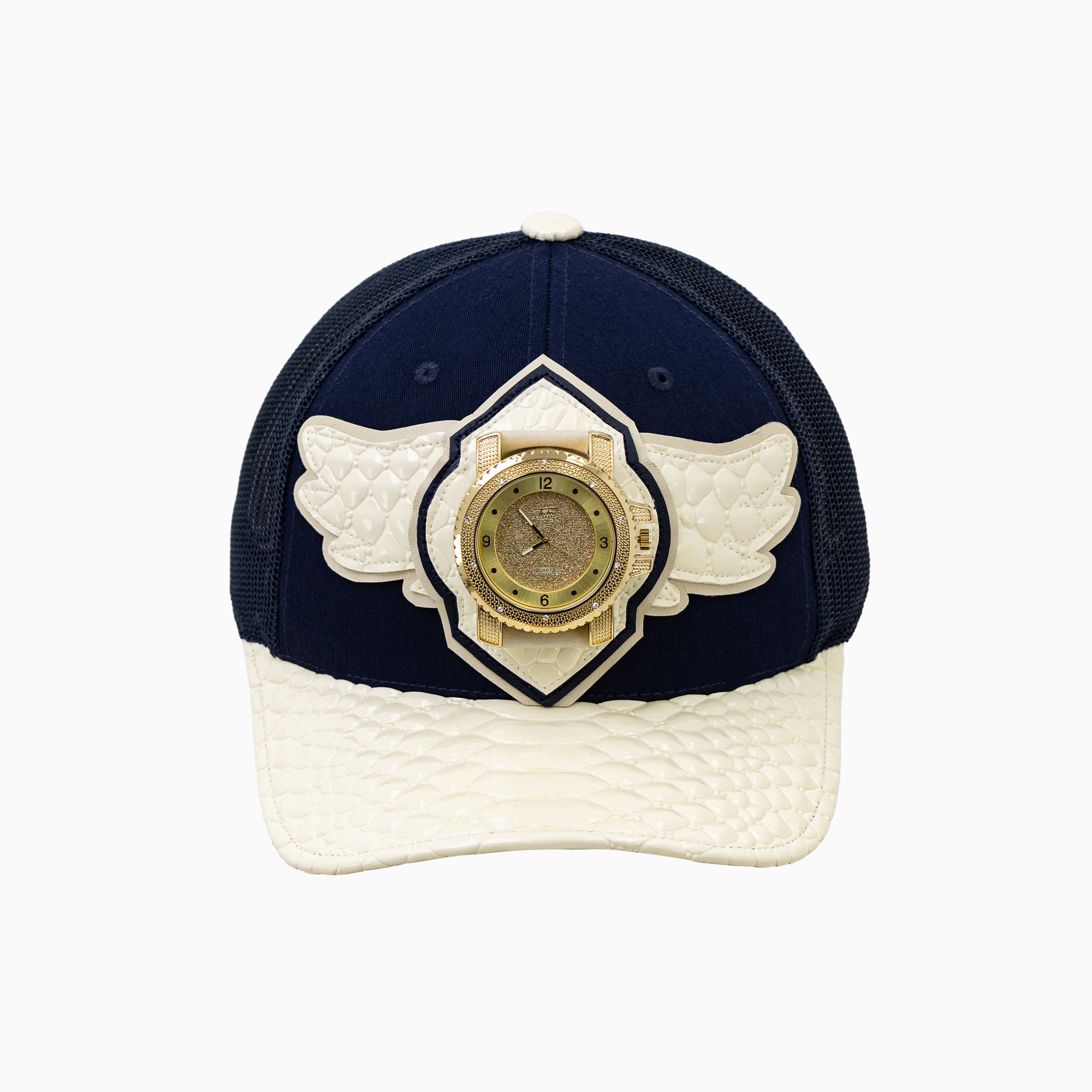Breyer's Buck 50 Wool Trucker Hat with Leather Visor - Vintage Style Unisex Baseball Cap for Outdoor Adventures, Camping & Hiking