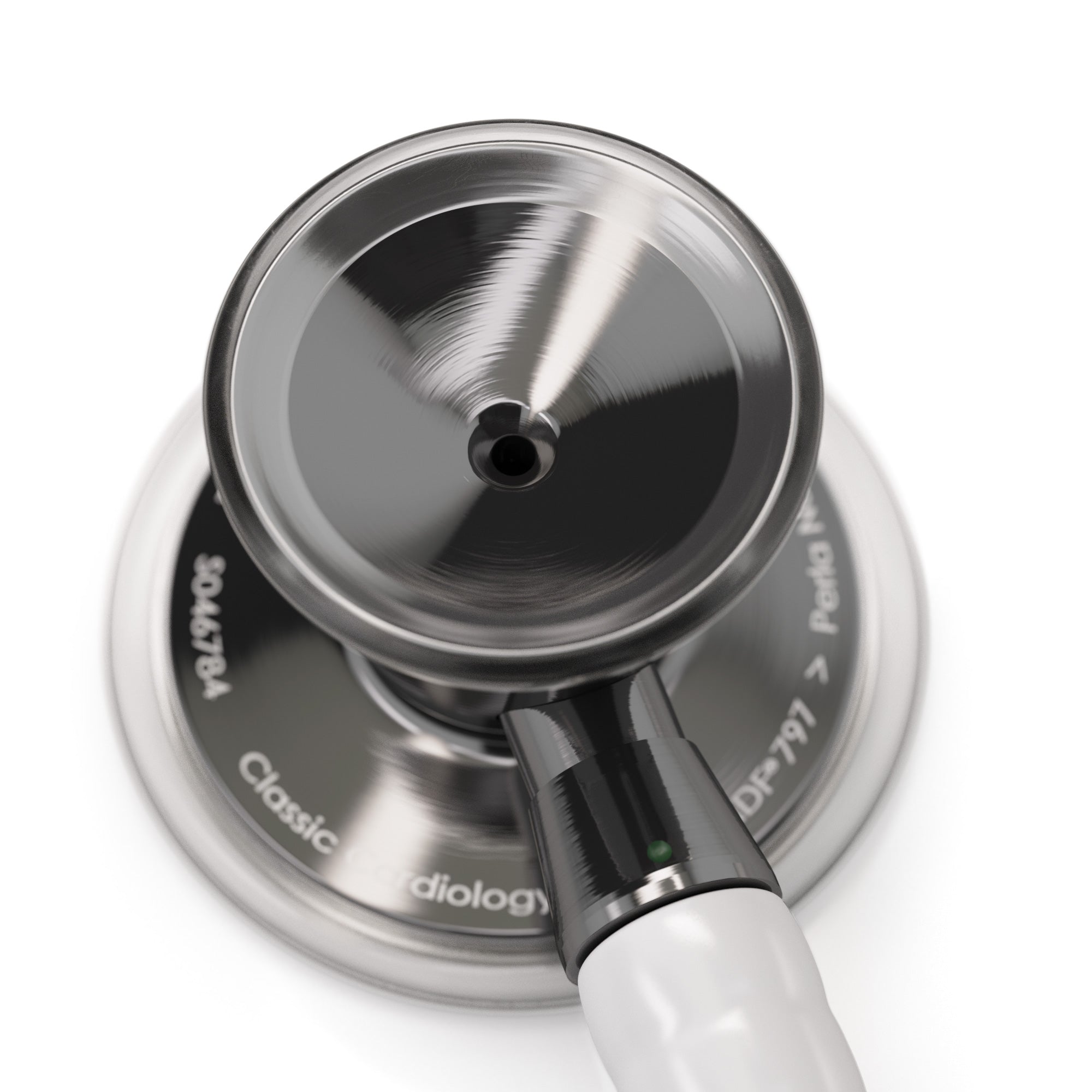 Premium ProCardial® Stainless Steel Cardiology Stethoscope - White/Perla Noire - Ideal for Medical Professionals, Nurses & Students in Hospitals & Clinics