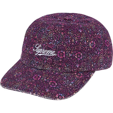 Supreme Liberty Floral 6-Panel Pink Baseball Cap - Stylish Unisex Hat for Streetwear, Casual Outfits & Summer Fashion