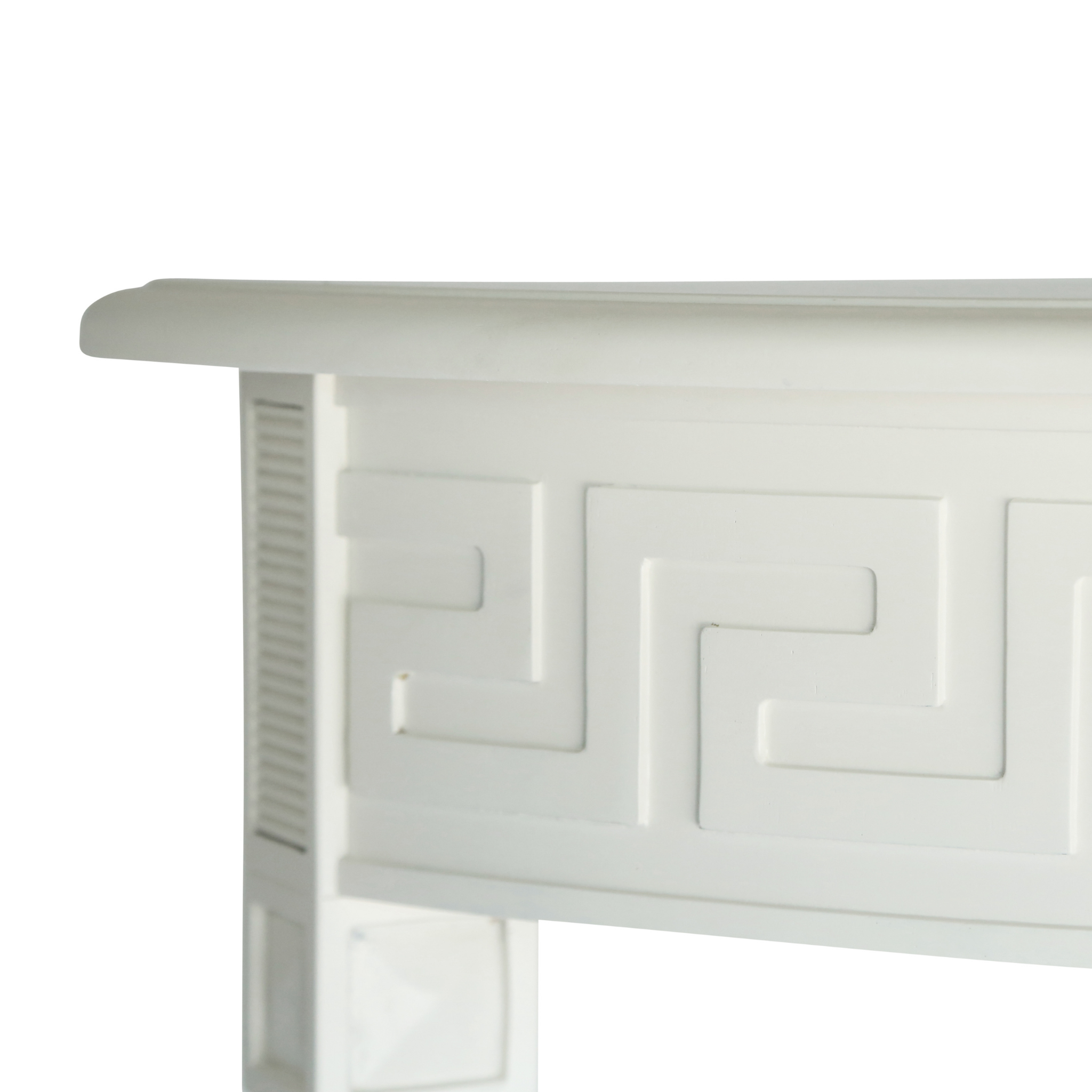 Elegant Athena Demilune Table - Half Moon Console Table with Wooden Finish for Entryway, Living Room & Hallway Decor - Perfect for Small Spaces & Home Organization