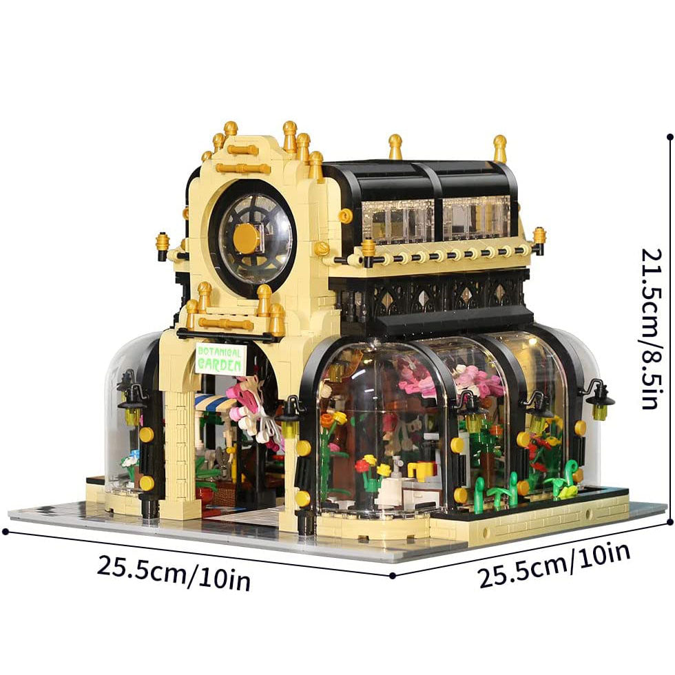 Mould King 16019 The Botanical Garden MOC Building Blocks Set - 2,147 Pieces for Adults, Creative DIY Flower Plant Model Kit | Perfect for Home Decor, Office Display & Relaxing STEM Activity