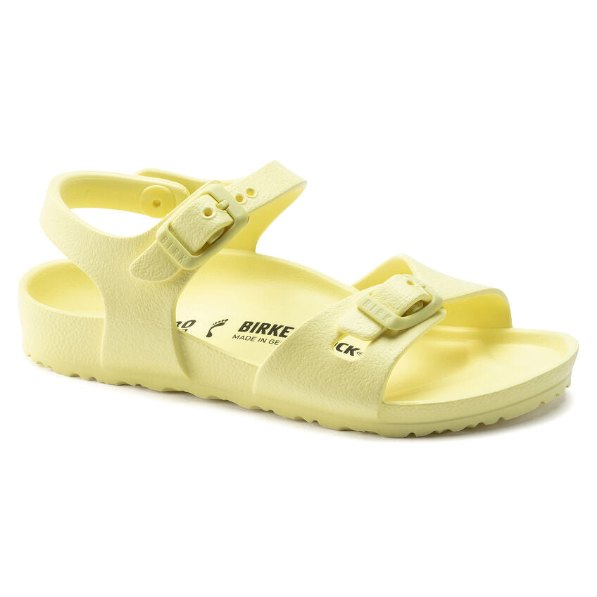 Birkenstock Kid's Rio Essentials EVA Sandals in Popcorn - Lightweight & Comfortable for Beach, Pool & Summer Outdoor Activities