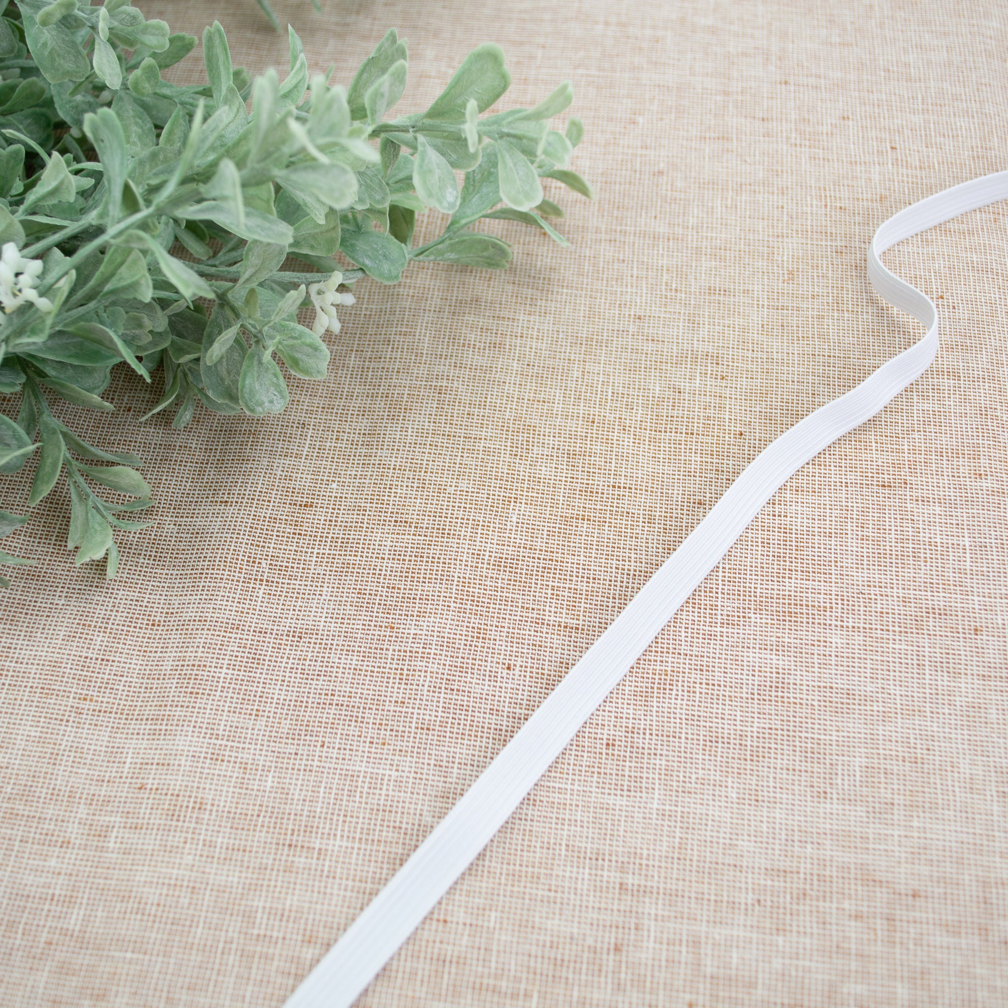 1/2 Inch Elastic Braided Band - High Stretch Waistband for Sewing, DIY Crafts & Apparel Making - Perfect for Waistbands, Headbands & Costume Accessories