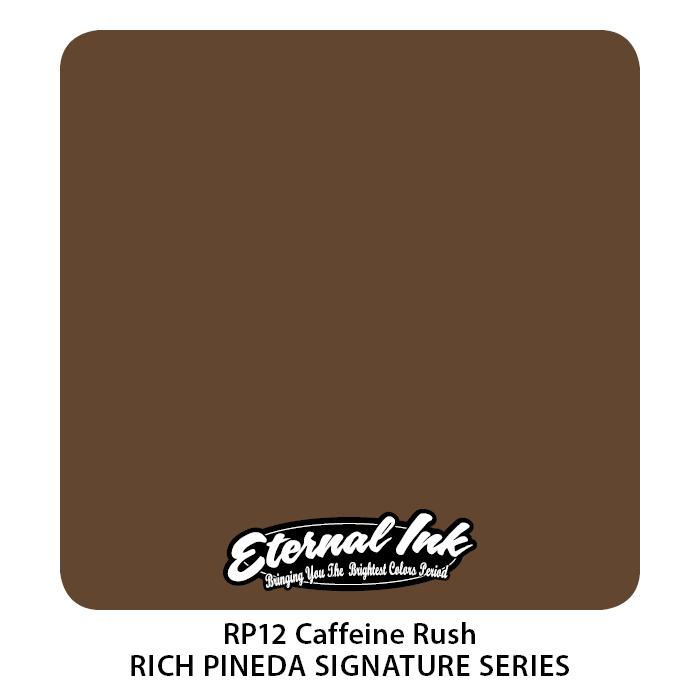 Rich Pineda Caffeine Rush 1 oz - Natural Energy Supplement for Workouts & Focus - Perfect for Gym, Study & Long Work Days
