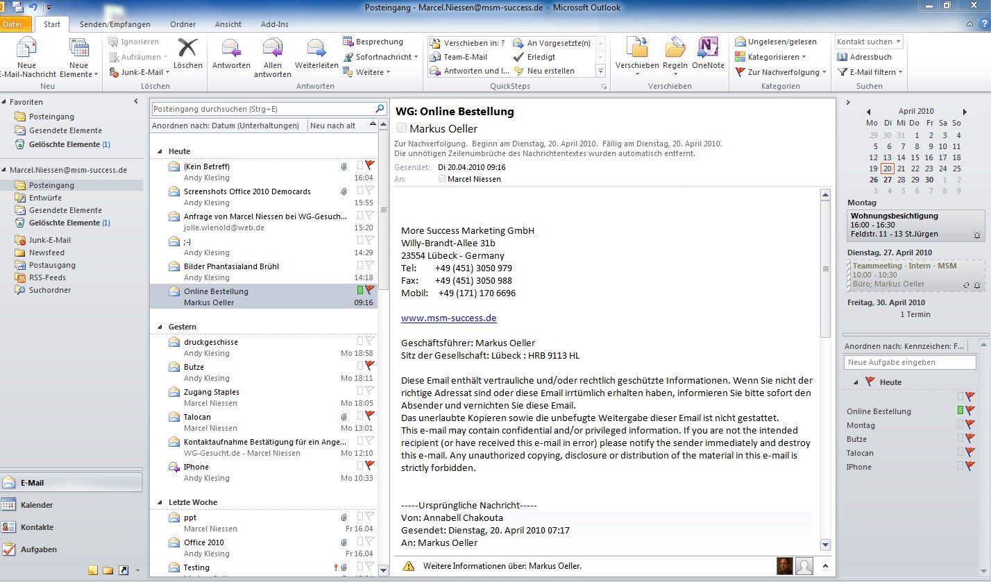 Microsoft Office 2010 Home and Business - 1 User License for Windows PC - Perfect for Home Offices, Small Businesses & Productivity Tasks